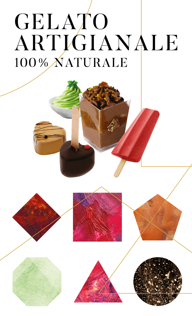 gelato artigianale 100% naturale - arte gadi